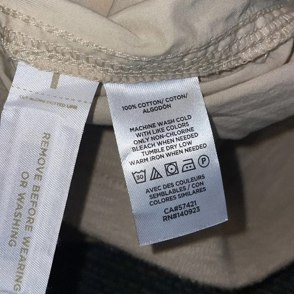 Lou & Grey Women’s Poplin Cotton Shorts Size Small in Cool - Picture 5 of 6